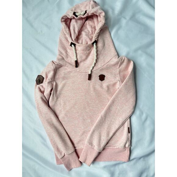 Naketano Pink Hoodie Size Small - Picture 2 of 10